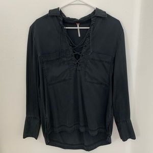 Free people criss cross long sleeve